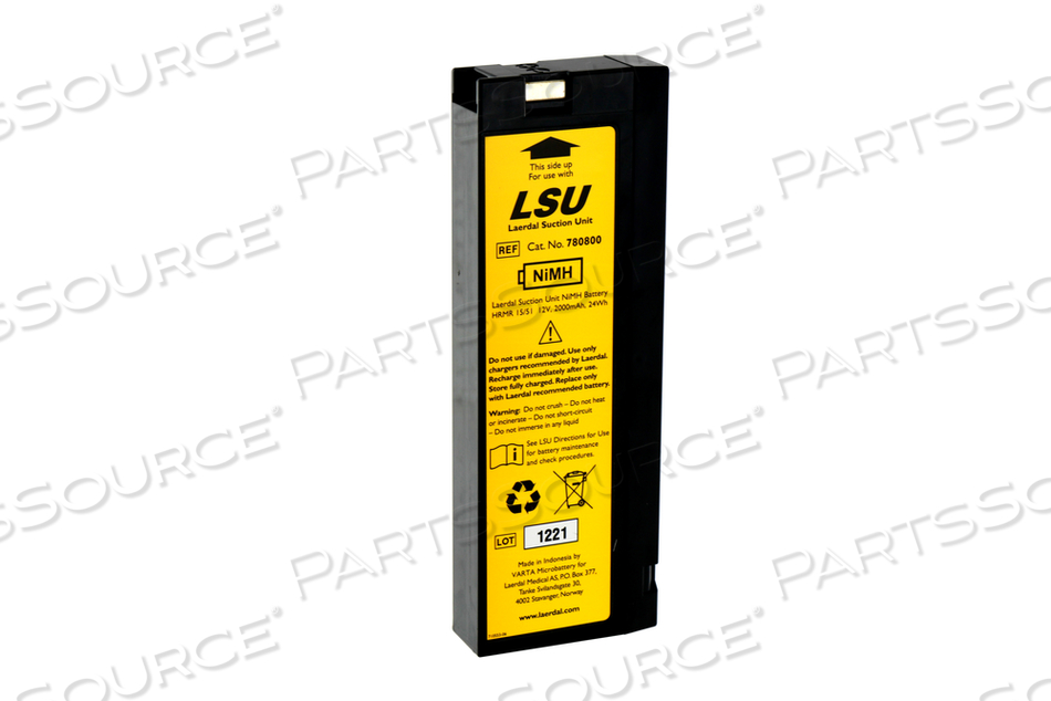 LSU NIMH BATTERY by Laerdal Medical