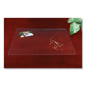 ECO-CLEAR DESK PAD WITH ANTIMICROBIAL PROTECTION, 19 X 24, CLEAR by Artistic