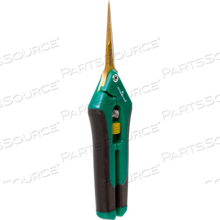 PRECISION TITANIUM COATED PRUNER, SURGICAL STAINLESS STEEL by Hydrofarm, Inc