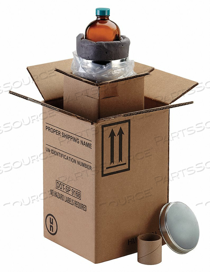 HAZMAT SHIPPING KIT 32 OZ BOTTLE PK4 by Berlin