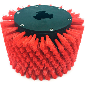 MOTORSCRUBBER STAIR & BASEBOARD BRUSH, 8-1/2" DIAMETER by HRUBY Orbital Systems