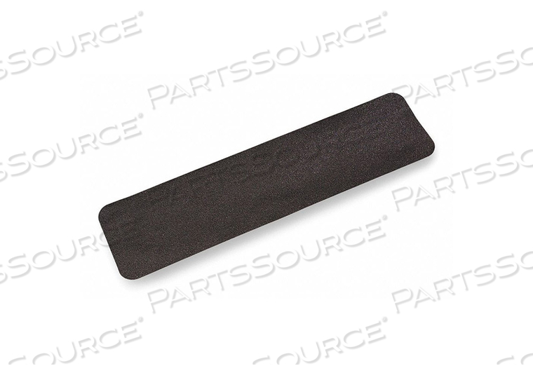 ANTI-SLIP TREAD, COARSE, 60 GRIT SIZE, BLACK, SOLID, 6 IN X 24 IN, 42 MIL TAPE THICK, ACRYLIC by Jessup Manufacturing