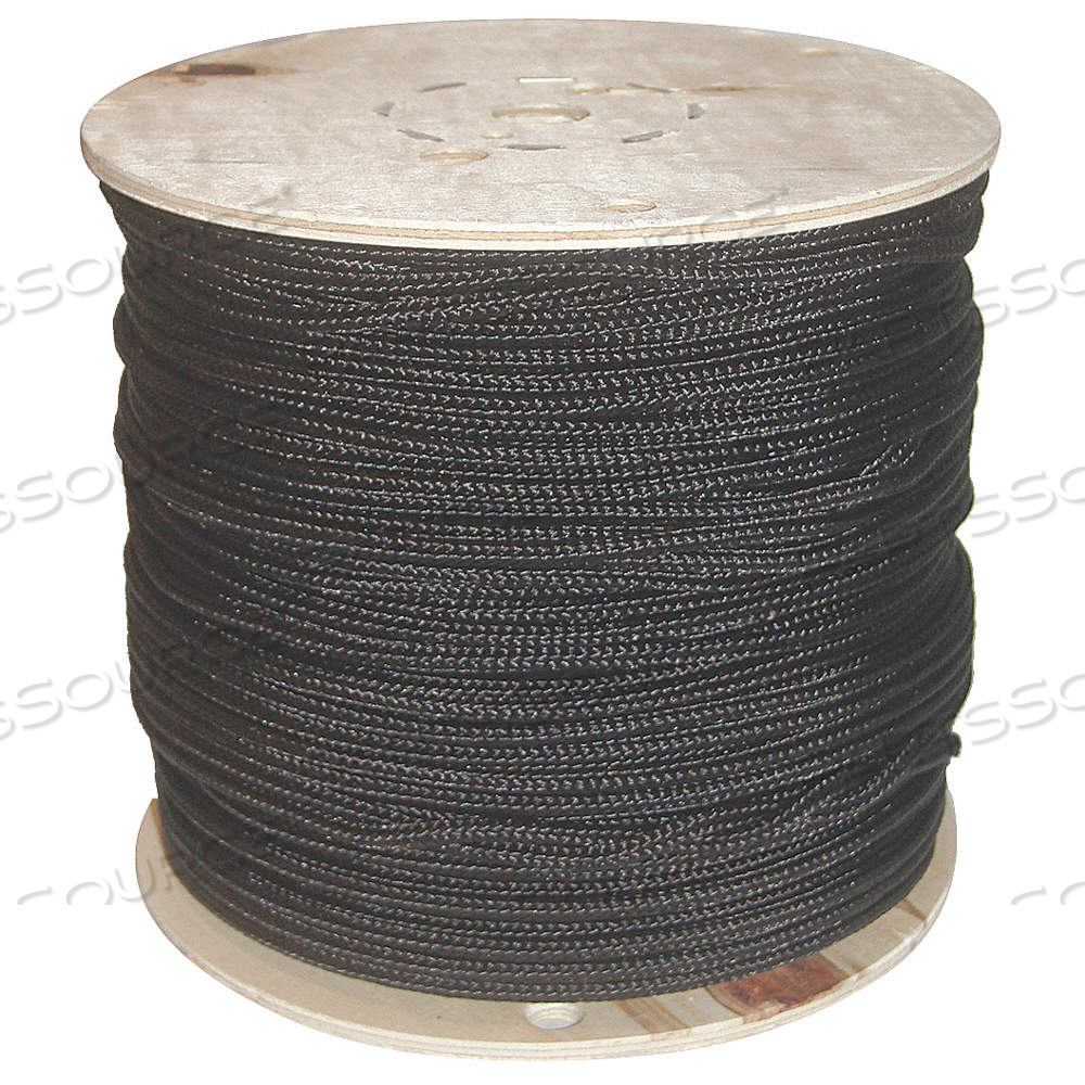 GENERAL PURPOSE UTILITY ROPE, HOLLOW BRAID, 3/8 IN DIA, 515 LB WORKING LOAD LIMIT by Approved Vendor