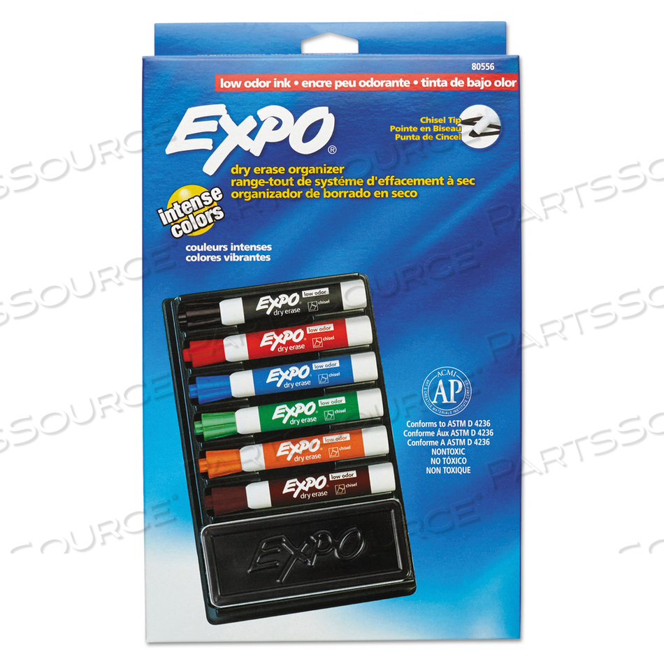 DRY ERASE MARKER SET CHISEL by Expo DRY ERASE MARKER SET CHISEL by Expo