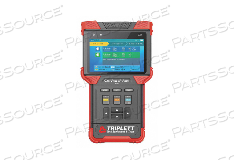 IP TESTER HEAVY DUTY PLASTIC BLACK/RED by Triplett IP TESTER HEAVY DUTY PLASTIC BLACK/RED by Triplett