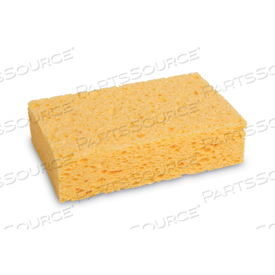 MEDIUM CELLULOSE SPONGE, 3.67 X 6.08, 1.55" THICK, YELLOW by Boardwalk MEDIUM CELLULOSE SPONGE, 3.67 X 6.08, 1.55" THICK, YELLOW by Boardwalk