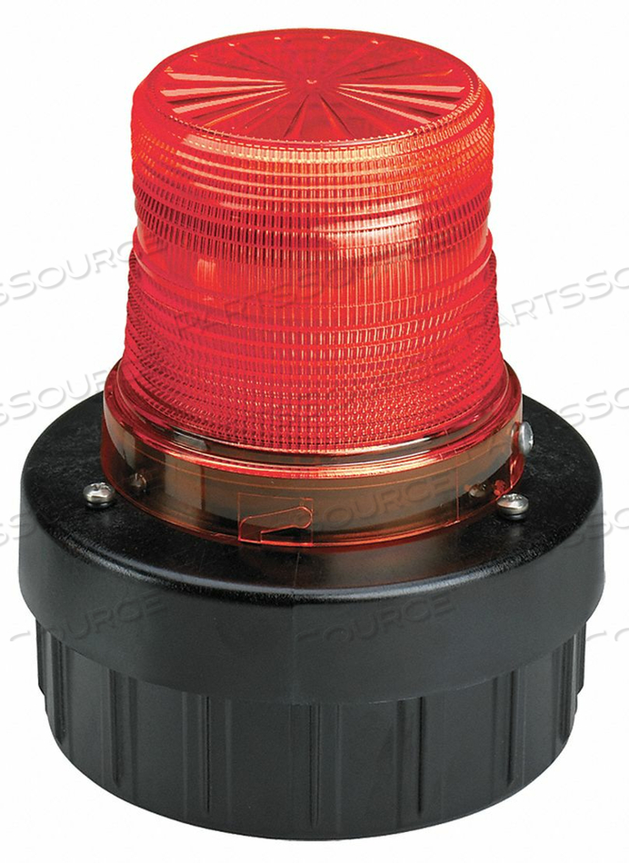 WARNING LIGHT W/SOUND LED RED 24VDC by Federal Signal WARNING LIGHT W/SOUND LED RED 24VDC by Federal Signal
