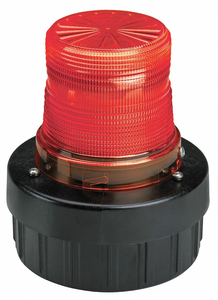 WARNING LIGHT W/SOUND LED RED 24VDC by Federal Signal