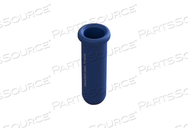 PRINTED TUBE HOLDER, BLUE, 75 TO 100 MM by Drucker Diagnostics, Inc. (formerly QBC Diagnostics)