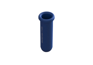 PRINTED TUBE HOLDER, BLUE, 75 TO 100 MM by Drucker Diagnostics, Inc. (formerly QBC Diagnostics) PRINTED TUBE HOLDER, BLUE, 75 TO 100 MM by Drucker Diagnostics, Inc. (formerly QBC Diagnostics)