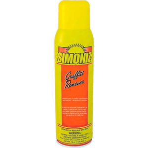 GRAFITTI/STAIN REMOVER, 20 OZ. AEROSOL CAN, 12 CANS by Simoniz USA