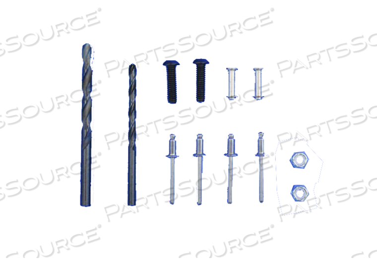 HOLDER KIT, O2 HE BOTTLE, FOR USE WITH: FOR STRYKER MX-PRO COT by Stryker Medical