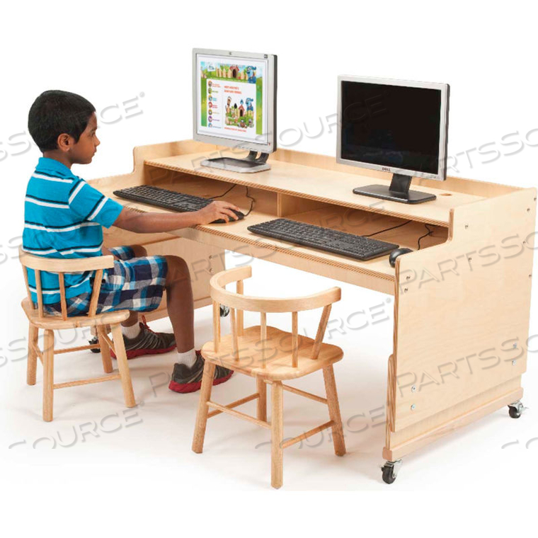 ADJUSTABLE COMPUTER DESK 