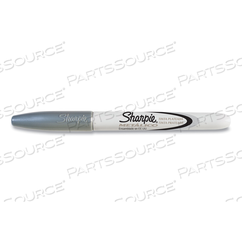 METALLIC FINE POINT PERMANENT MARKERS, FINE BULLET TIP, METALLIC SILVER by Sharpie METALLIC FINE POINT PERMANENT MARKERS, FINE BULLET TIP, METALLIC SILVER by Sharpie