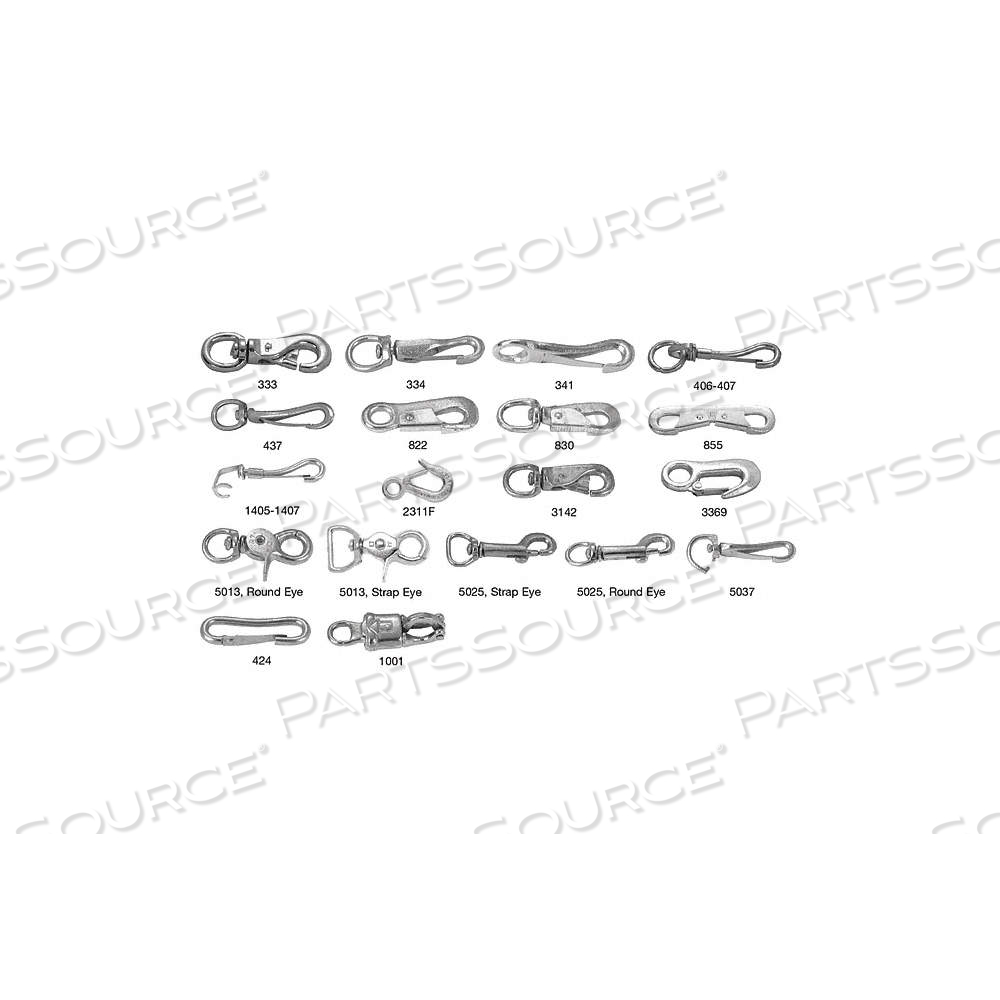 NO3142 7/8IN ANIMAL TIE SNAP ROUND EYE by Campbell