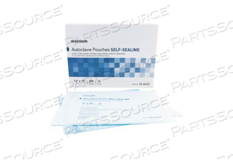 STERILIZATION POUCH (200 PER BOX) by McKesson STERILIZATION POUCH (200 PER BOX) by McKesson