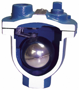 AIR RELEASE VALVE FNPT 3/4 X 1/2 CI by Val-Matic