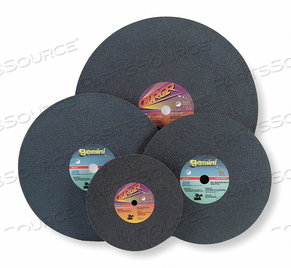 CUTOFF WHEEL NORTON METAL 8 X.125 X5/8 by Norton | Saint-Gobain Abrasives