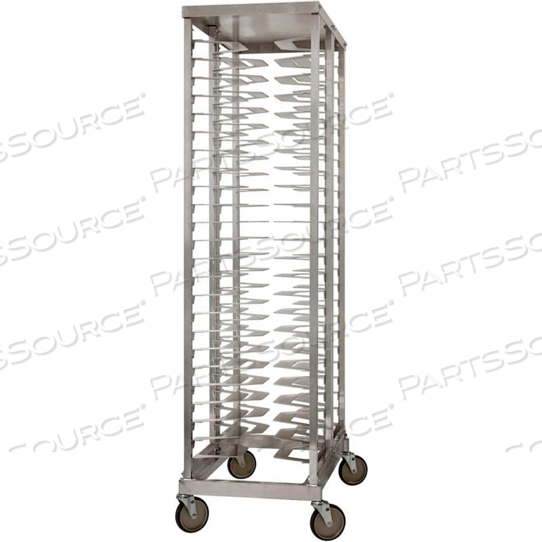 DOUBLE WIDE PIZZA RACK, 48 PAN CAPACITY, 21-1/2"W X 73-1/2"H X 31-1/8"D by Prairie View Industries Inc.