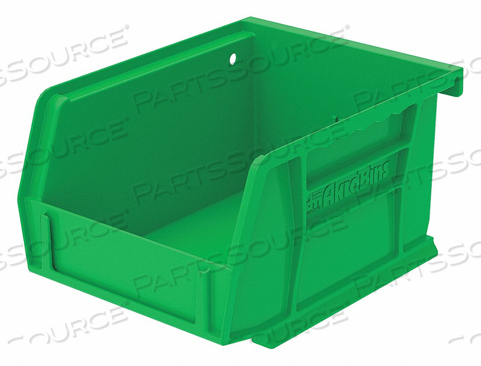 F8648 HANG/STACK BIN 5-3/8 X 4-1/8 X 3 GREEN by Akro-Mils / Myers Industries, Inc