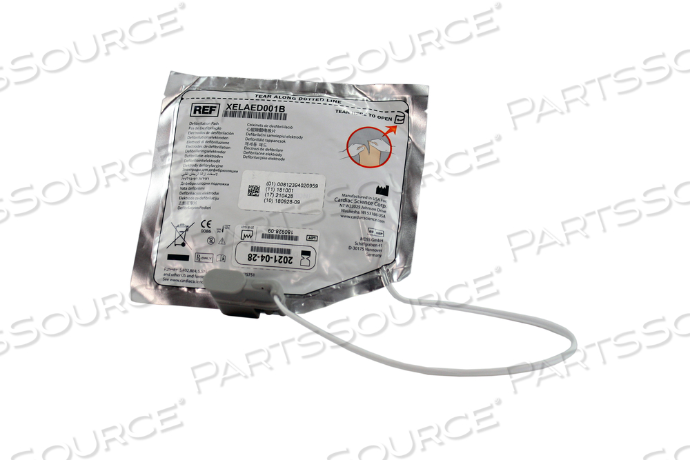 POWERHEART G5 INTELLISENSE? ADULT DEFIBRILLATION PADS. NON-POLARIZED PADS FOR USE WITH THE POWERHEART G5 TO DELIVER DEFIBRILLATION THERAPY. 2 YEAR SHELF LIFE. by Cardiac Science / Powerheart (Opto Cardiac Care Limited)