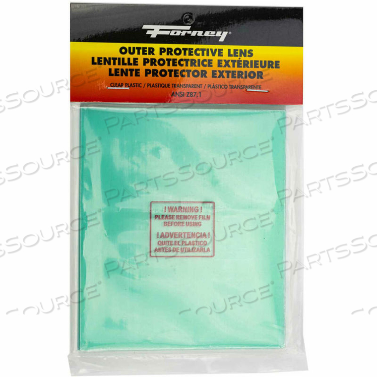 FORNEY PRO SERIES OUTER PROTECTIVE LENS, 5-PACK 