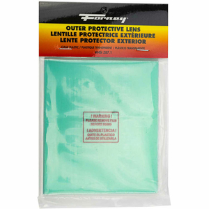 FORNEY PRO SERIES OUTER PROTECTIVE LENS, 5-PACK by Industrial Pro