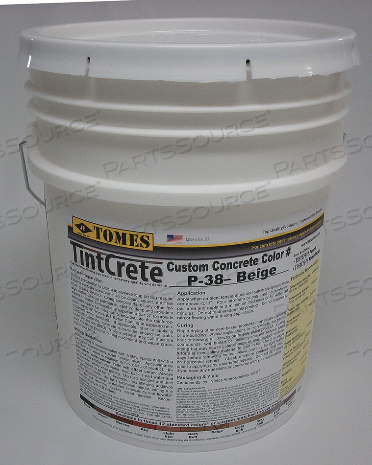 CONCRETE MIX 65 LB. PAIL by Tintcrete