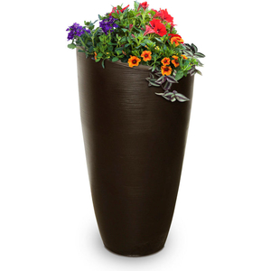 MODESTO 42" TALL PLANTER, ESPRESSO by Mayne Mail Post Inc