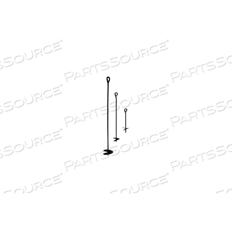 AUGER STYLE EARTH ANCHOR 5/8" X 48" X 6" by Clearspan