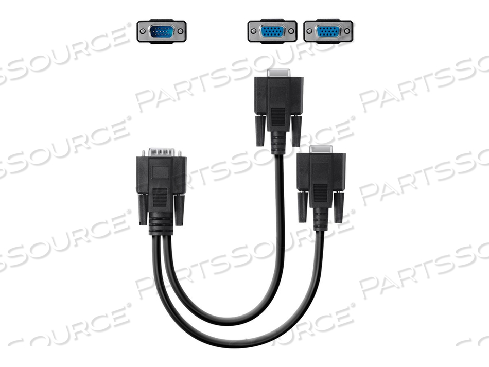 BELKIN VGA HD15-M TO (2) VGA HD15-F, SPLITTER Y CABLE by Belkin