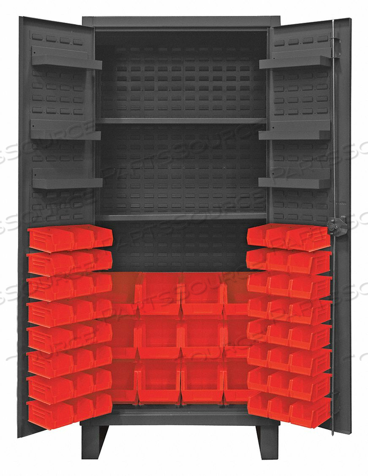 BIN CAB LOUVERED/SHELVING 78 H 36 W 24 D by Durham Manufacturing Company BIN CAB LOUVERED/SHELVING 78 H 36 W 24 D by Durham Manufacturing Company