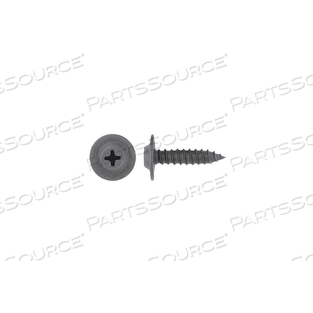 SHEET METAL SCREW, #10 SIZE, 3/4 IN LG, STEEL, PHOSPHATE, FLAT, PHILLIPS, 0.188 IN HEAD HT by Approved Vendor