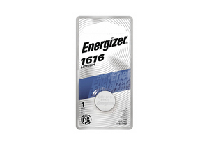 BATTERY, COIN CELL, 1616, LITHIUM, 3V, 60 MAH by Energizer