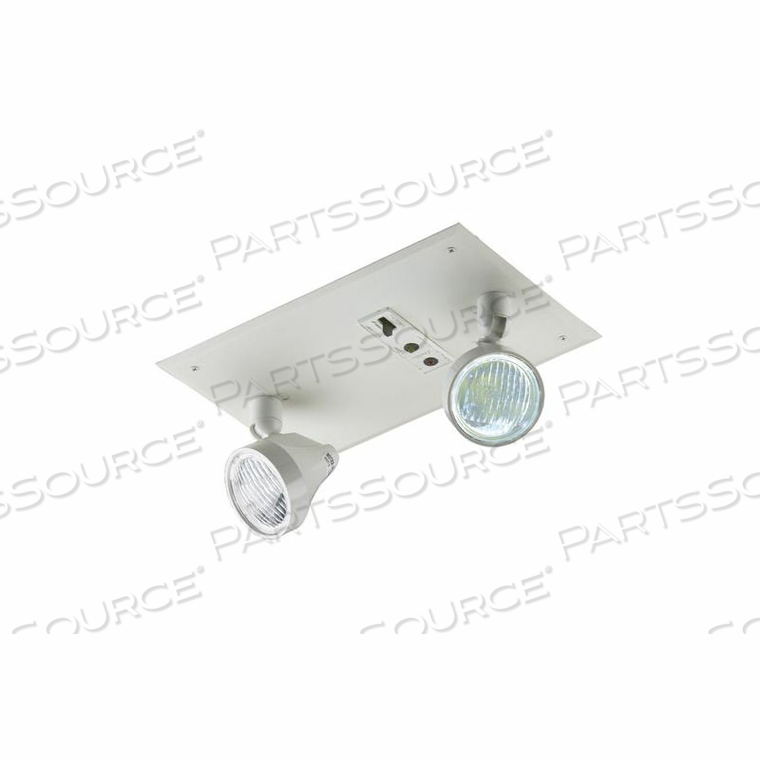 RECESSED LIGHT - 12V, 36W, LEAD CALCIUM, 2- 4W LED MR16 LAMP HEADS 