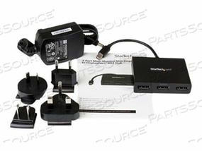 3-PORT MINI DISPLAYPORT TO DISPLAYPORT MULTI-MONITOR ADAPTER DRIVES 2X 4K 30HZ + by StarTech.com Ltd. 3-PORT MINI DISPLAYPORT TO DISPLAYPORT MULTI-MONITOR ADAPTER DRIVES 2X 4K 30HZ + by StarTech.com Ltd.