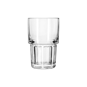 HIGH BALL GLASS, 9 OZ., GIBRALTAR STACKABLE, 36 PACK by Libbey Glass
