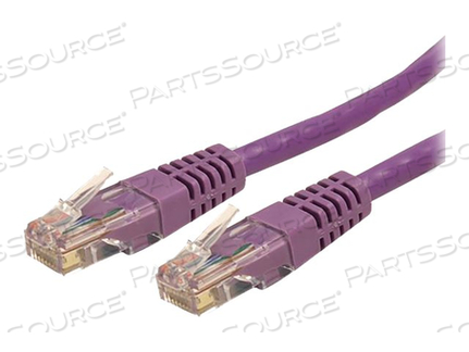 15FT PURPLE CAT6 ETHERNET CABLE DELIVERS MULTI GIGABIT 1/2.5/5GBPS & 10GBPS UP T by StarTech.com Ltd. 15FT PURPLE CAT6 ETHERNET CABLE DELIVERS MULTI GIGABIT 1/2.5/5GBPS & 10GBPS UP T by StarTech.com Ltd.