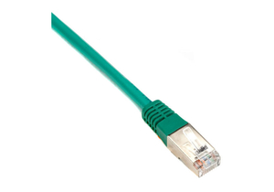 STRANDED ETHERNET PATCH CABLE, GREEN, 26 AWG, RJ-45 MALE, CM PVC JACKET, RJ-45 MALE, 250 MHZ, 25 FT by Black Box Corporation of Pennsylvania 