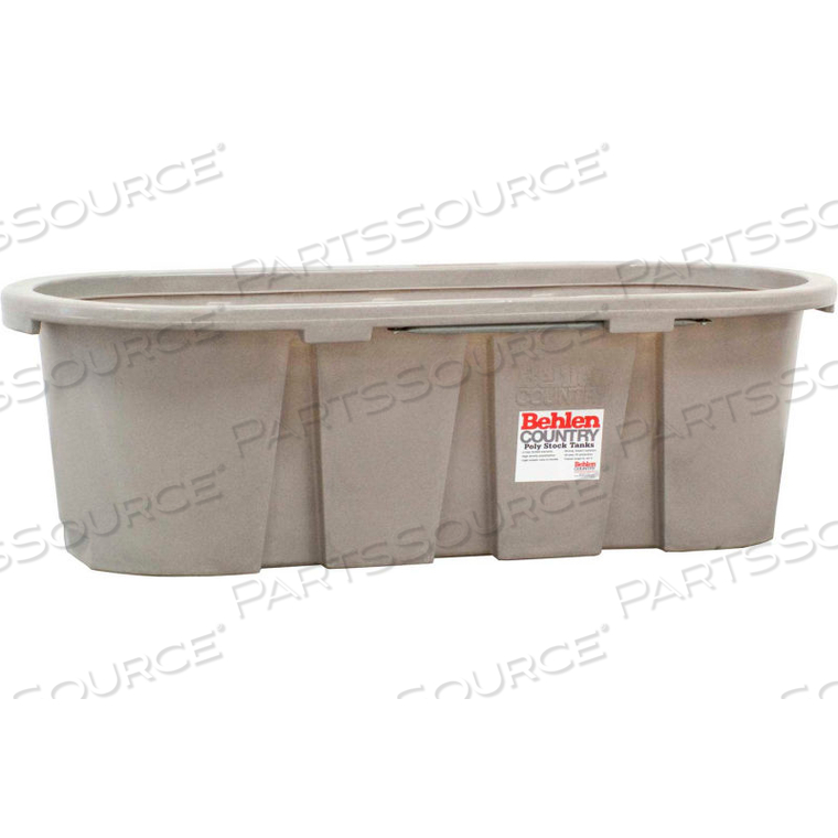 POLY STOCK TANK 2'X2'X6' ROUND END 150 GALLON by Behlen Mfg. POLY STOCK TANK 2'X2'X6' ROUND END 150 GALLON by Behlen Mfg.