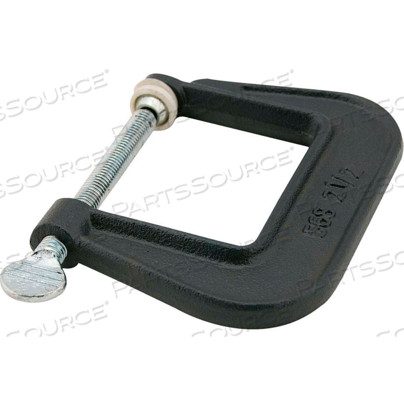 WILTON MODEL H566N 1-1/4" OPENING 1-3/16" THROAT DEPTH JUNIOR C-CLAMP W/ NYLON TIP by Wilton/ Walter Meier Manufacturing Americas