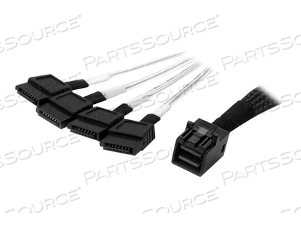 CONNECT A SAS CONTROLLER TO FOUR SATA DRIVES - 1M MINI SAS TO SATA CABLE - 1 M S by StarTech.com Ltd.