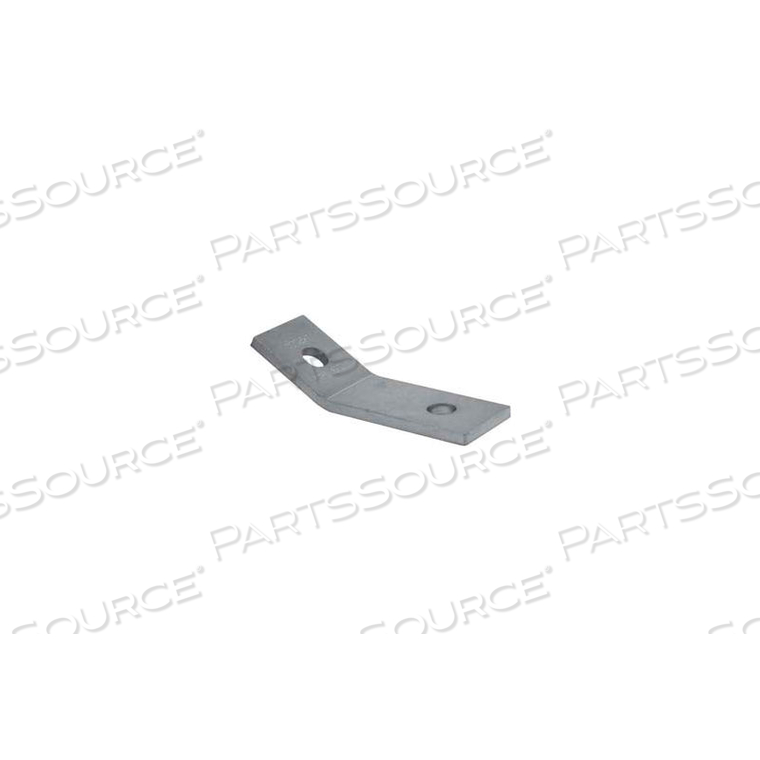1-5/8" 30 2 HOLE ANGULAR FITTING P2101EG, ELECTRO-GALVANIZED by Unistrut Service Company