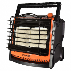 PORTABLE GAS FLOOR HEATER 18 000 BTUH by Heat Hog