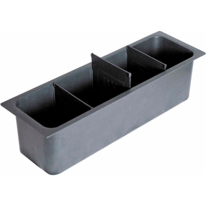 ICE BIN BEVERAGE HOLDER INSERT, FITS 21" DEEP, PLASTIC by BK Resources, Inc. ICE BIN BEVERAGE HOLDER INSERT, FITS 21" DEEP, PLASTIC by BK Resources, Inc.