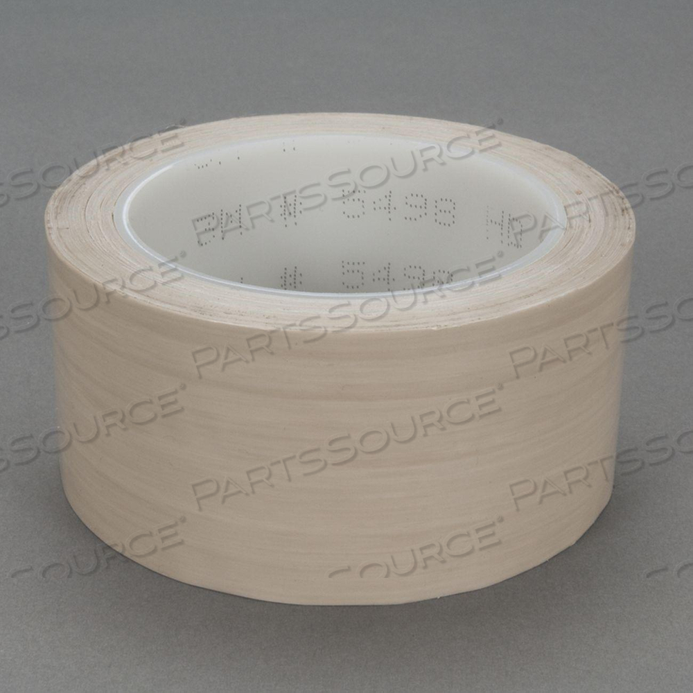 51138-94610 3M PTFE FILM TAPE 5498 BEIGE ON PAPER CORE,3"X 36YD by 3M Consumer