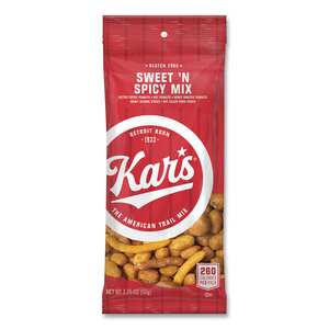 TRAIL MIX, SWEET 'N SPICY MIX, 1.75 OZ PACKET, 24/BOX by Kar's