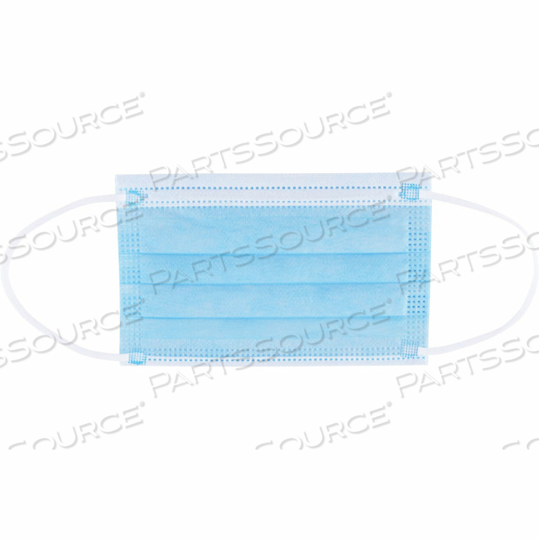 DISPOSABLE 3-PLY FACE MASK, YOUTH SIZE, INDIVIDUALLY PACKED, 50/BOX by GSS Safety LLC