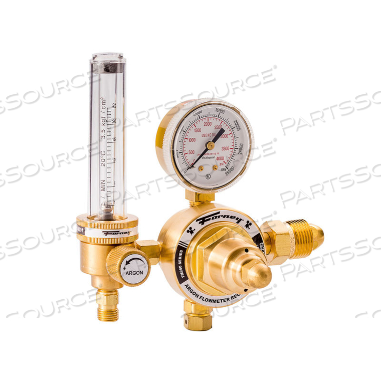 VICTOR STYLE CGA-580 ARGON/CO2 FLOWMETER, 250 SERIES VICTOR STYLE CGA-580 ARGON/CO2 FLOWMETER, 250 SERIES