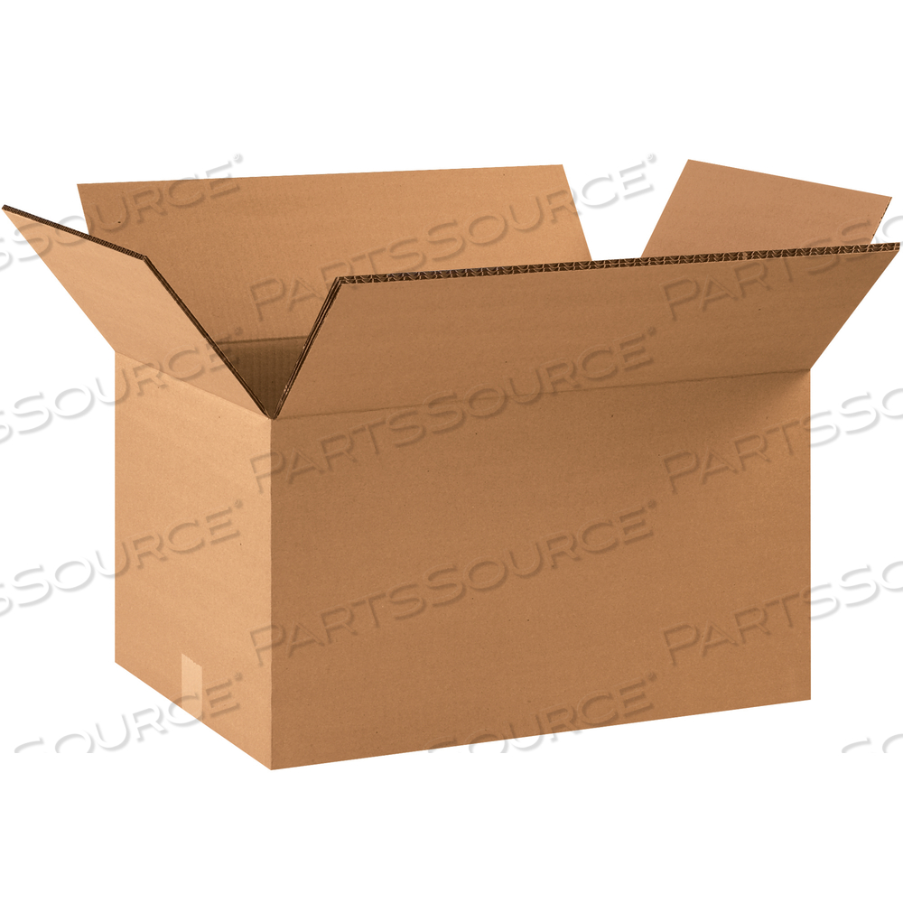 DOUBLE WALL BOXES, 22" X 14" X 12", KRAFT, 15/BUNDLE by BOX Partners (Box Acquisitions, LLC)